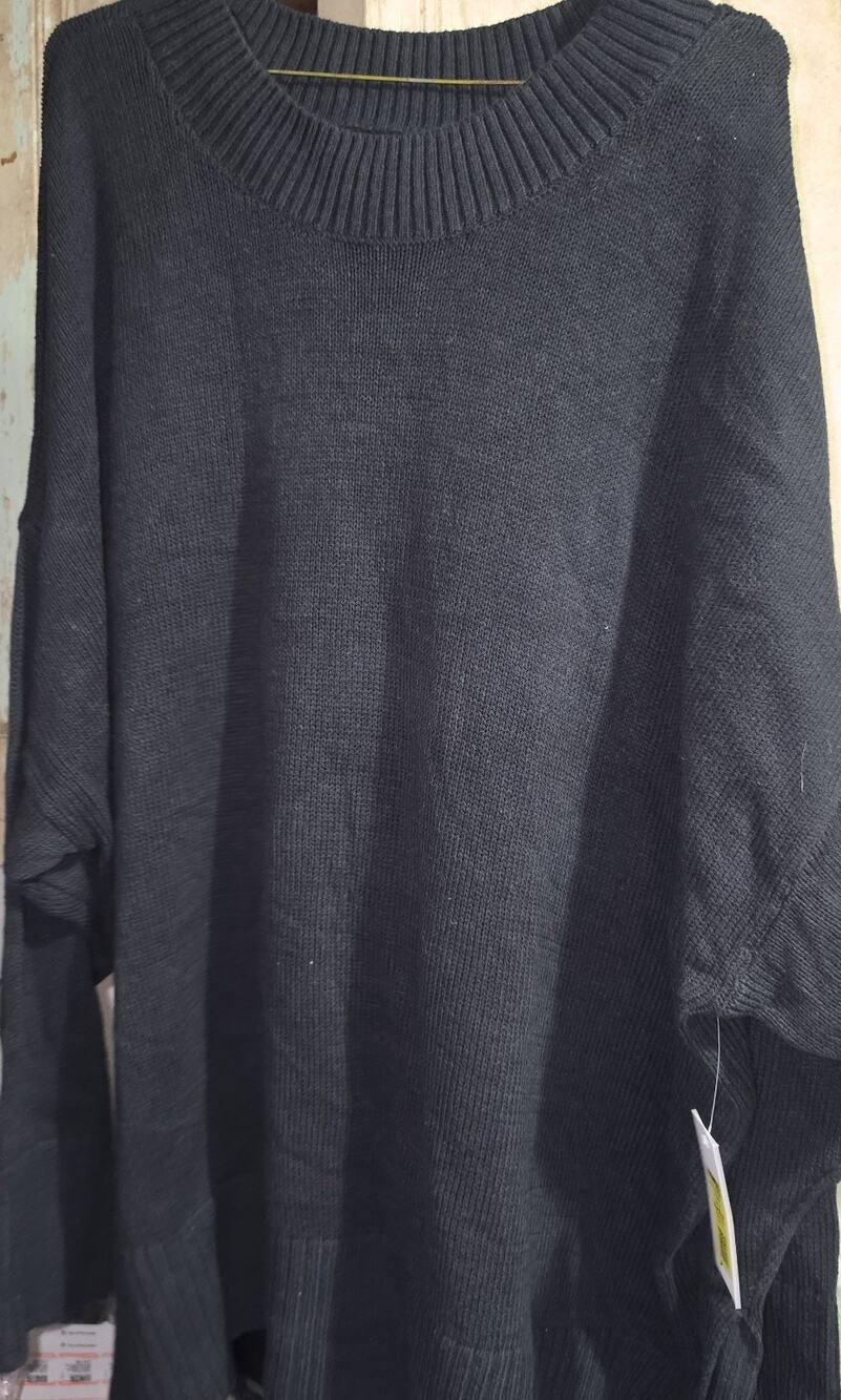 Sonoma Women's 3X Black Sweater NWT